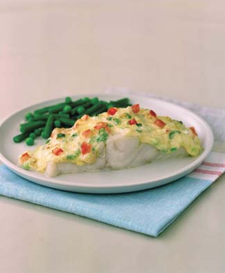 Cheesy-Grilled Pollock 